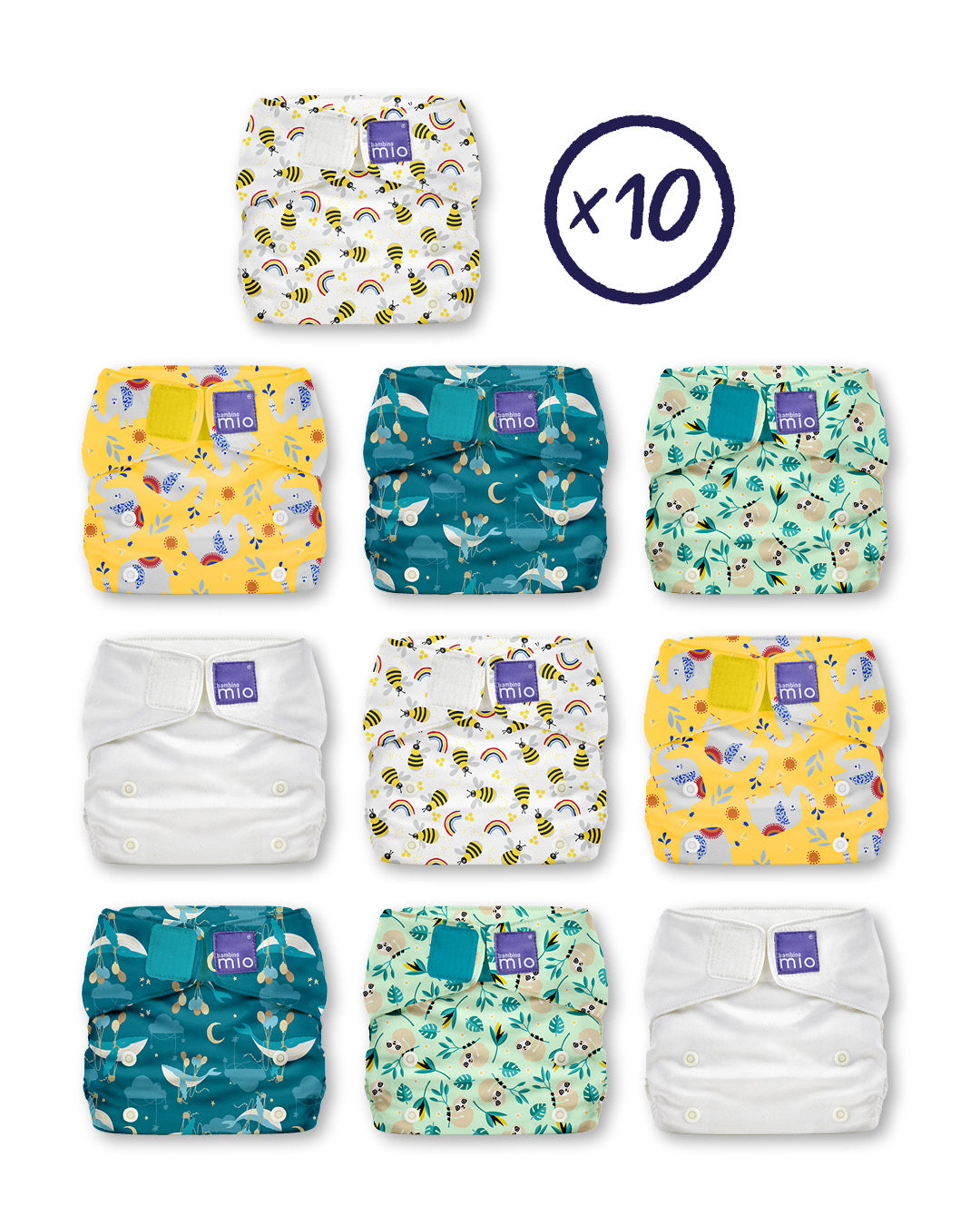 miosolo 10 nappy bundle - Bambino Mio (UK & IE)