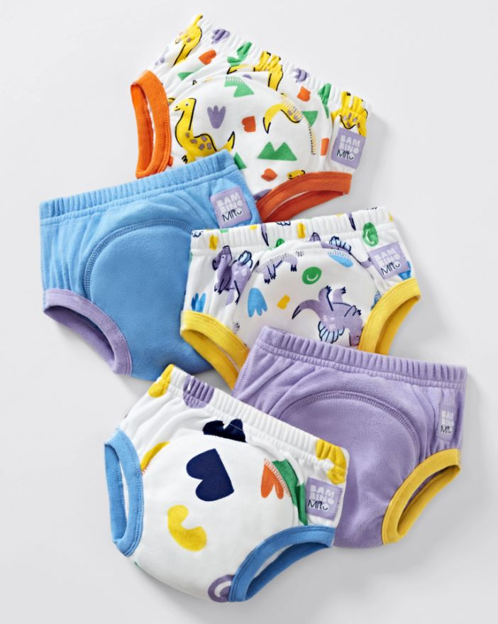 Revolutionary Reusable potty training pants, 5 pack